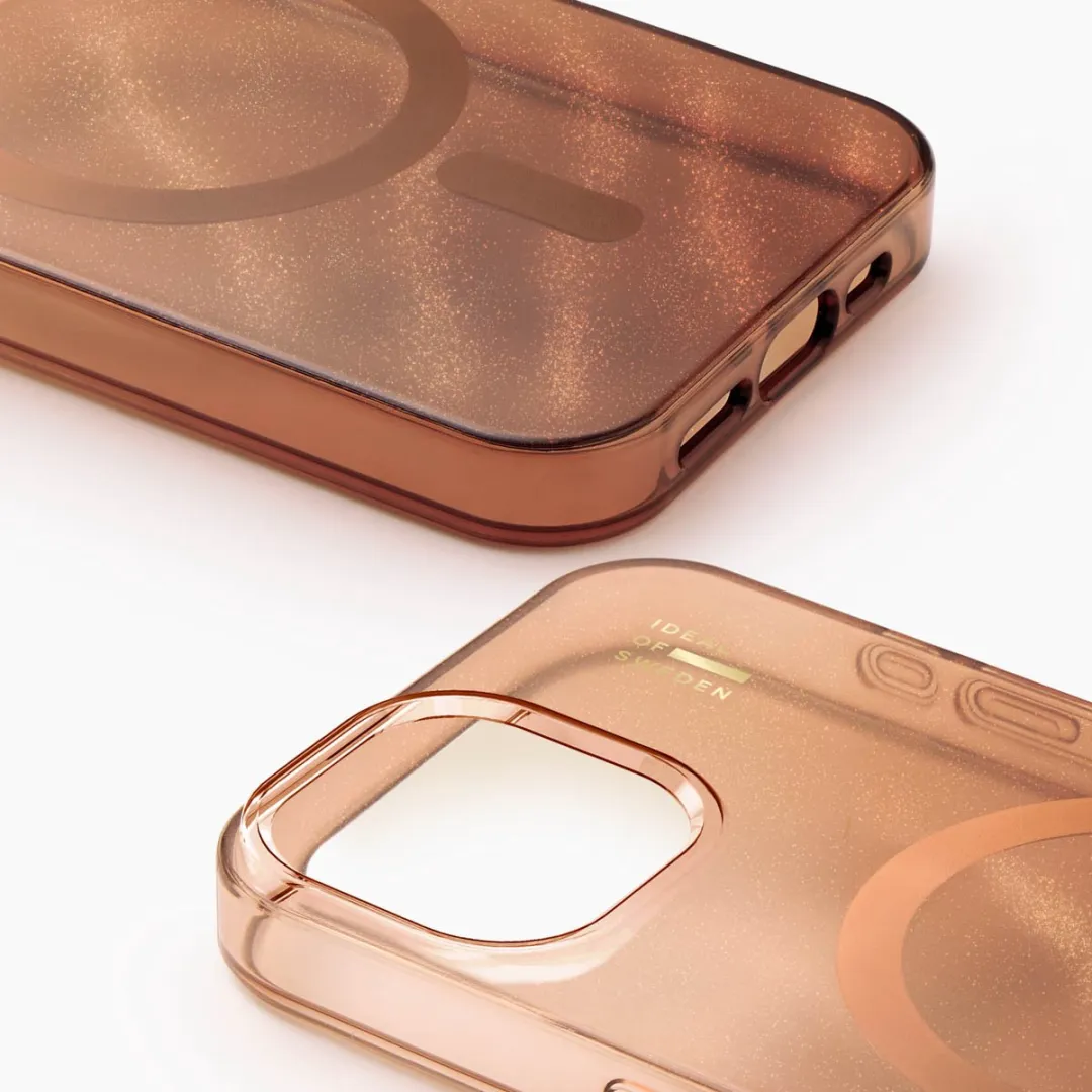 iDeal of Sweden Clear Case iPhone 13/14/15/16 MagSafe - Mocha Mousse
