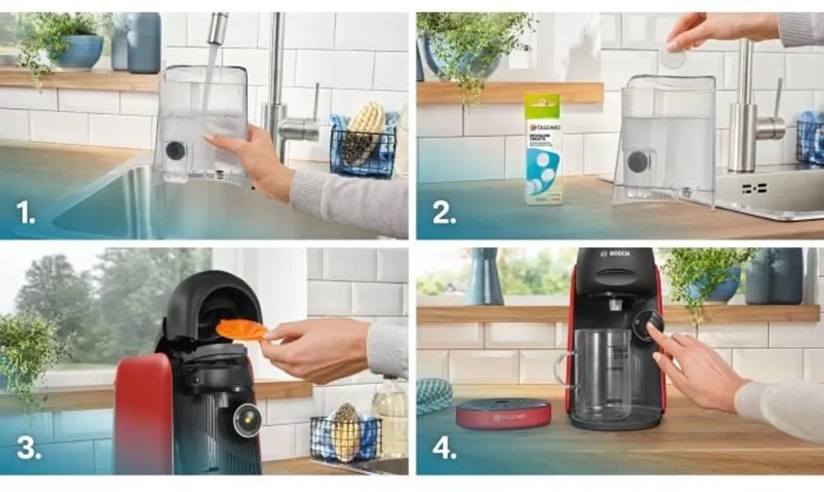 Bosch Tassimo TAS163E Multi-drink Koffiezetapparaat - 1400W - 0,7L - Rood - afbeelding 6 van 6