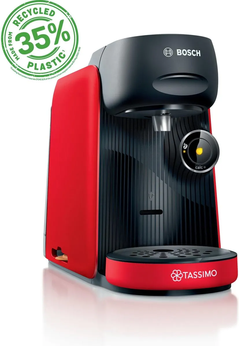 Bosch Tassimo TAS163E Multi-drink Koffiezetapparaat - 1400W - 0,7L - Rood