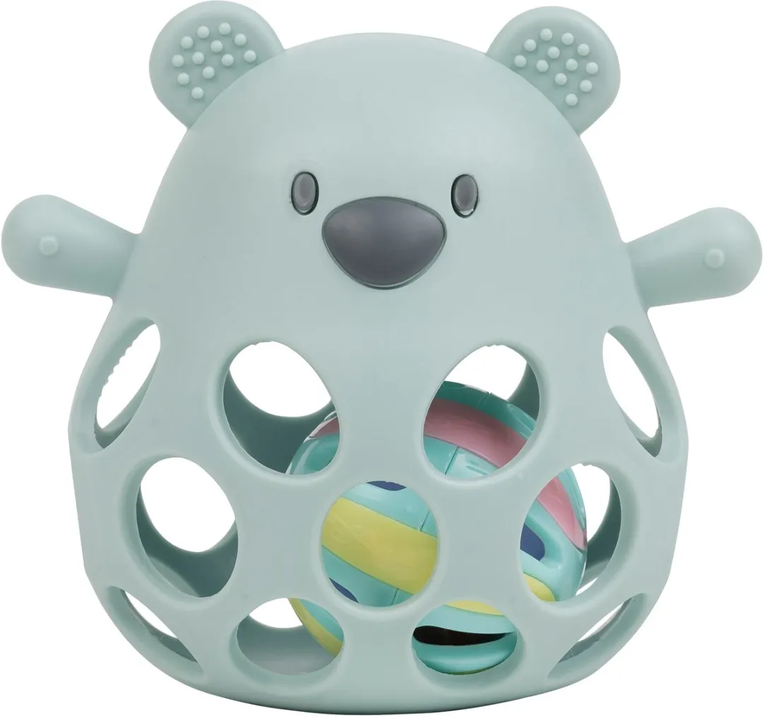 Nattou Silicone Rammelaar met Bal