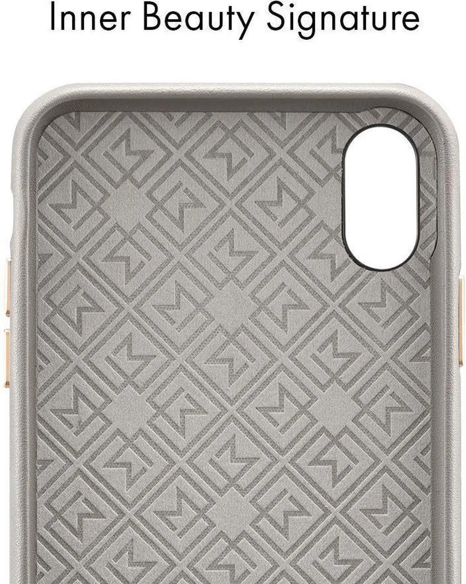 Spigen La Manon Calin Case iPhone XS Max - Oatmeal Beige - afbeelding 6 van 6