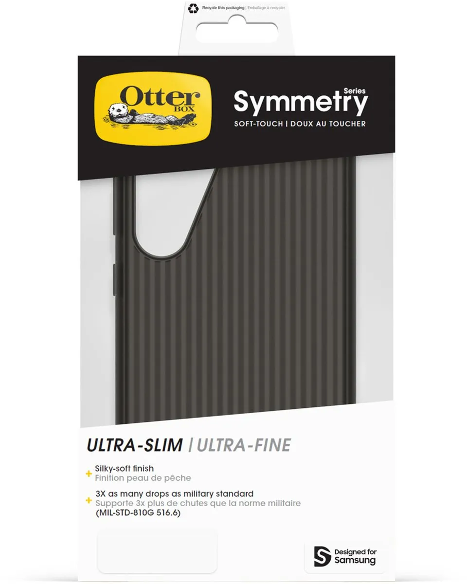 OtterBox Symmetry Soft Touch Backcover - Samsung Galaxy S25+ - Zwart - 77-97574 - afbeelding 6 van 6