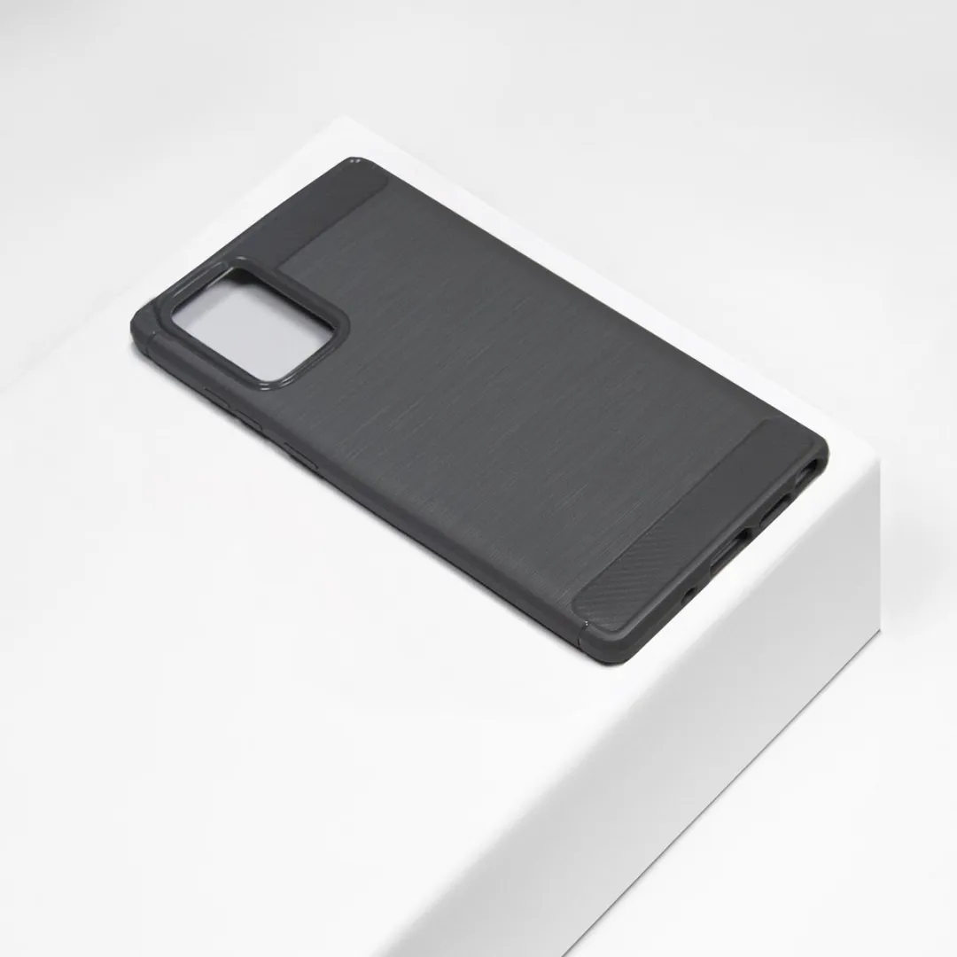 BMAX Carbon Soft Case Samsung Galaxy Note20 - Grijs