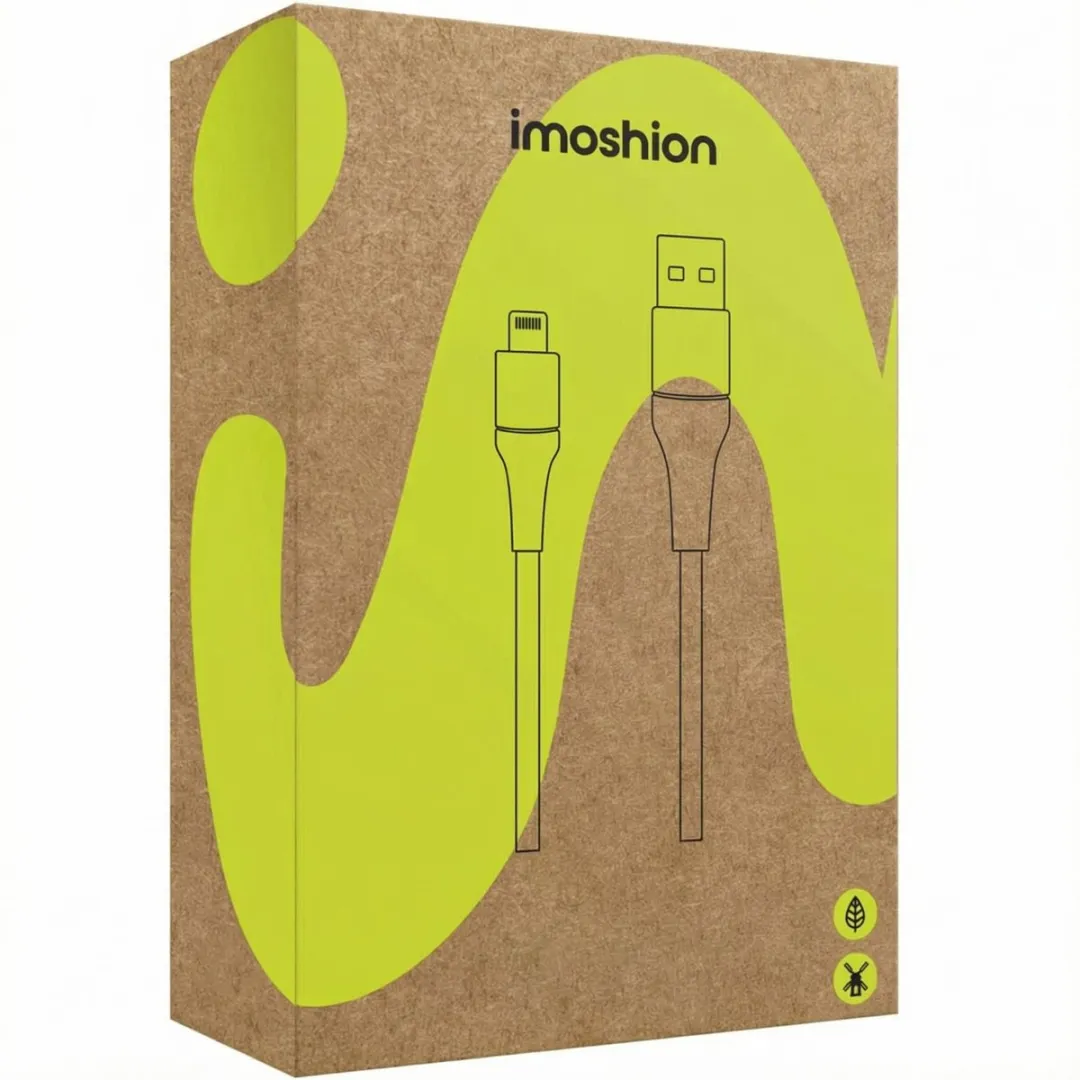 imoshion SH00065771 Lightning naar USB A Kabel 1,5m - Wit