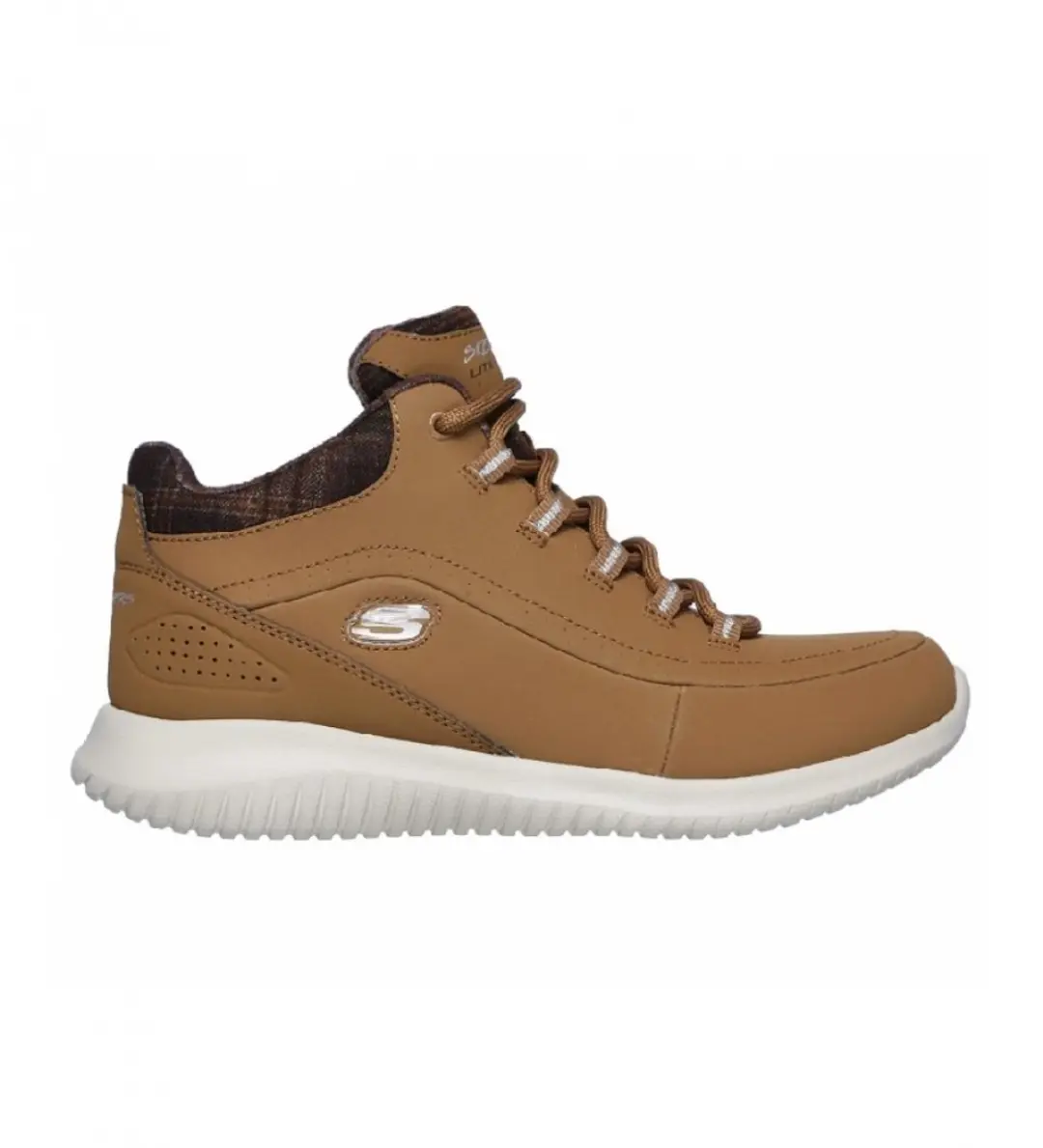 Skechers Ultra Flex 12918-CSNT, Vrouwen, Bruin, Sneakers maat: 35 EU