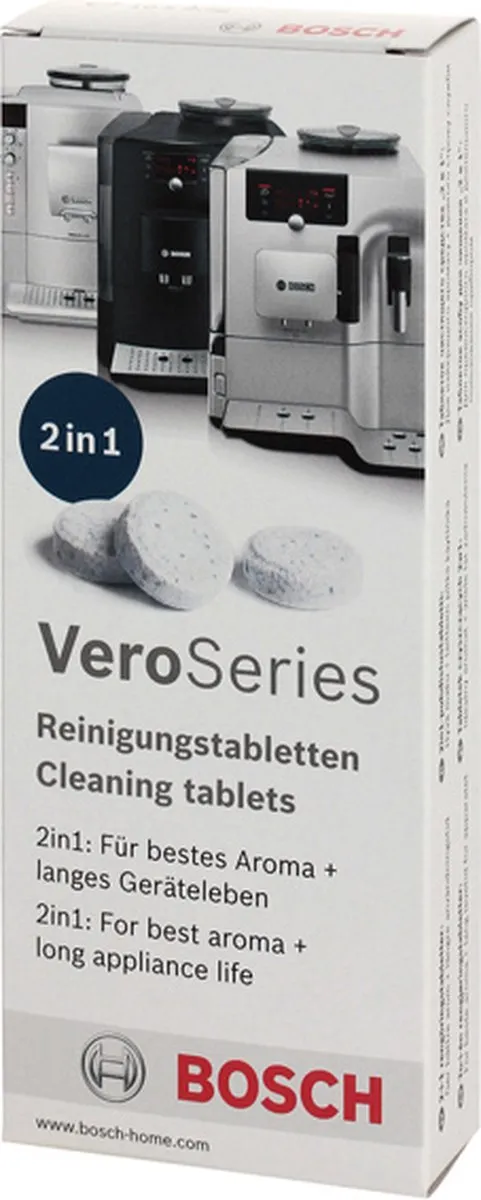 Bosch TCZ8001N Reinigingstabletten - 10 Stuks