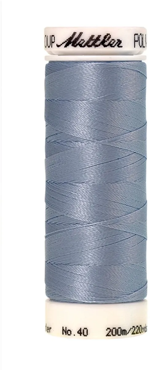 Amann Mettler Polysheen Borduurgaren 200m - Blauw