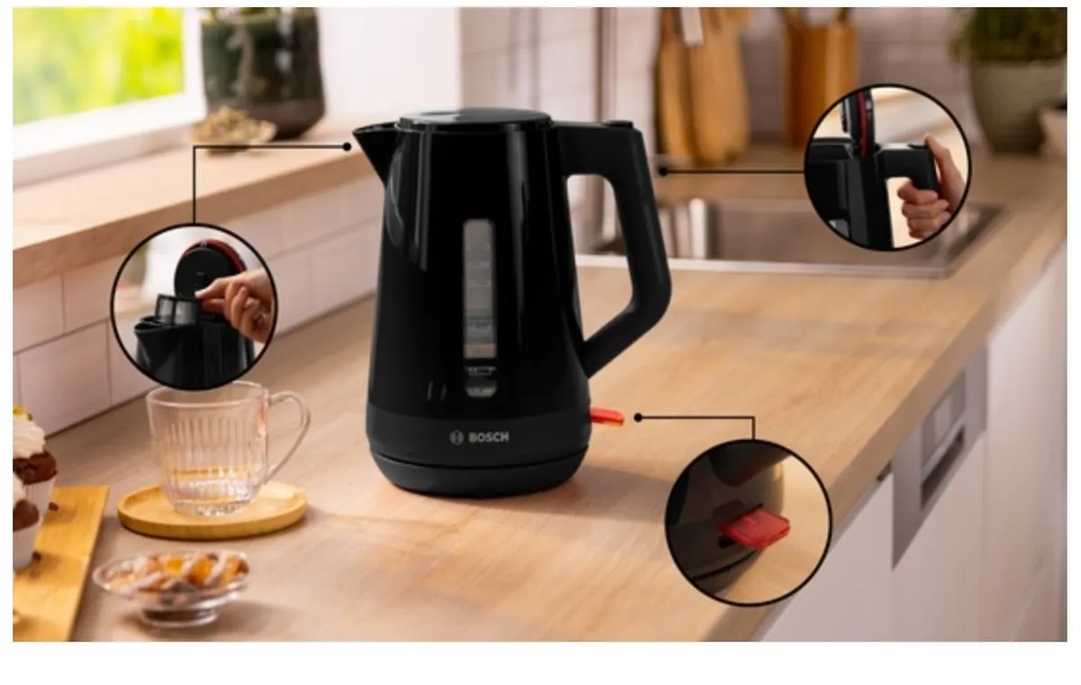 Bosch TWK1M123 MyMoment Waterkoker 2400W - 1.7L - Zwart - afbeelding 6 van 6