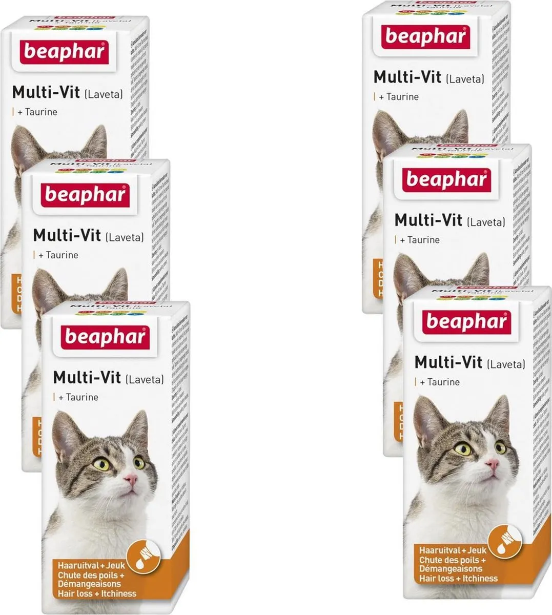 Beaphar Lavita Kat Voedingssupplement Huid & Vacht
