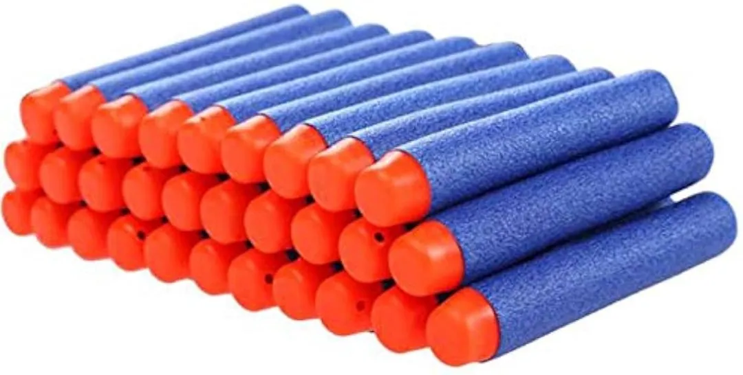 Toi-Toys Nerf Foam Kogels 20 Stuks - Blauw