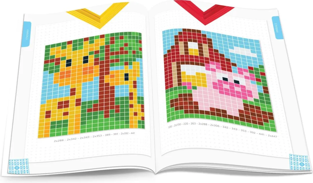 Pixelhobby XL Patronenboek 20x25cm - 1 Stuk