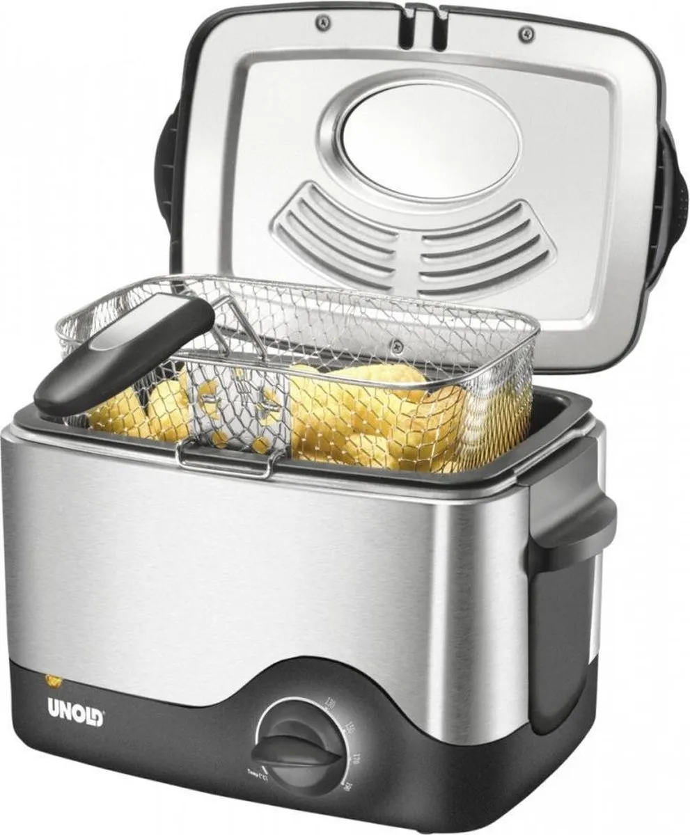 Unold 58615 Frituurpan 2200W - 1.5L - Zilvergrijs - afbeelding 6 van 6