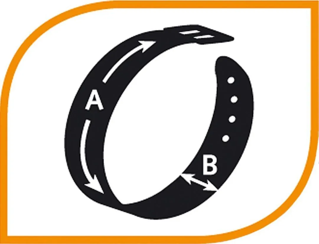 Ferplast Hondenhalsband Daytona 63cm Rood