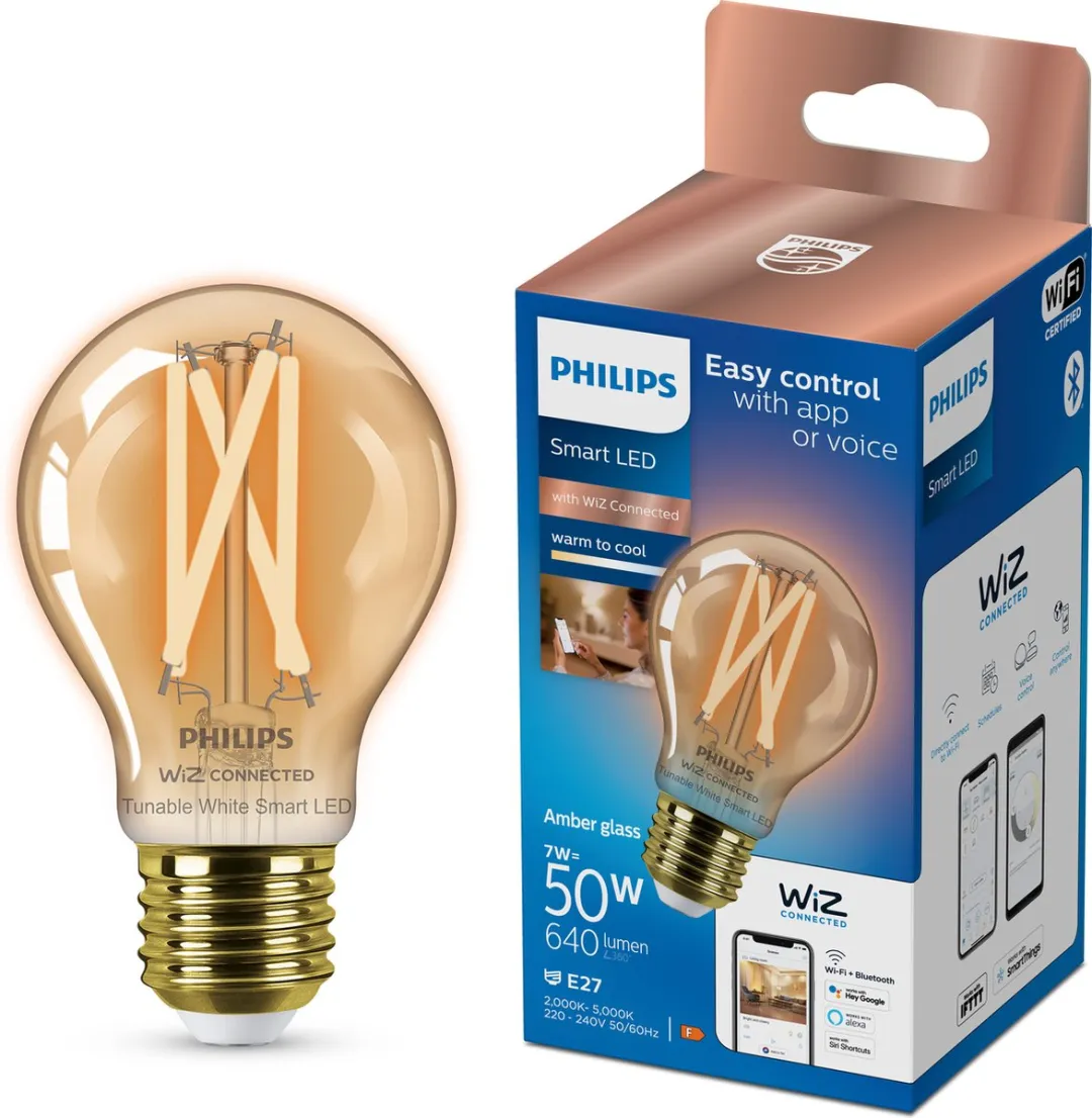 Philips Smart LED E27 7W 640lm 2000K-5000K