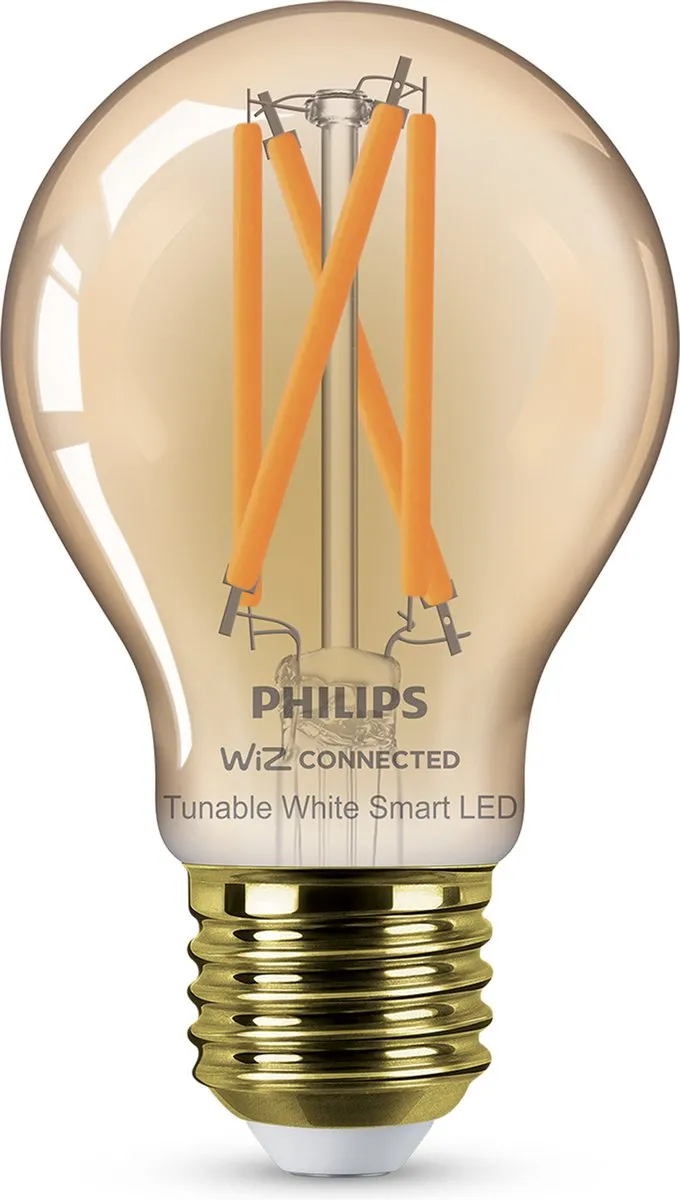 Philips Smart LED E27 7W 640lm 2000K-5000K - Amber