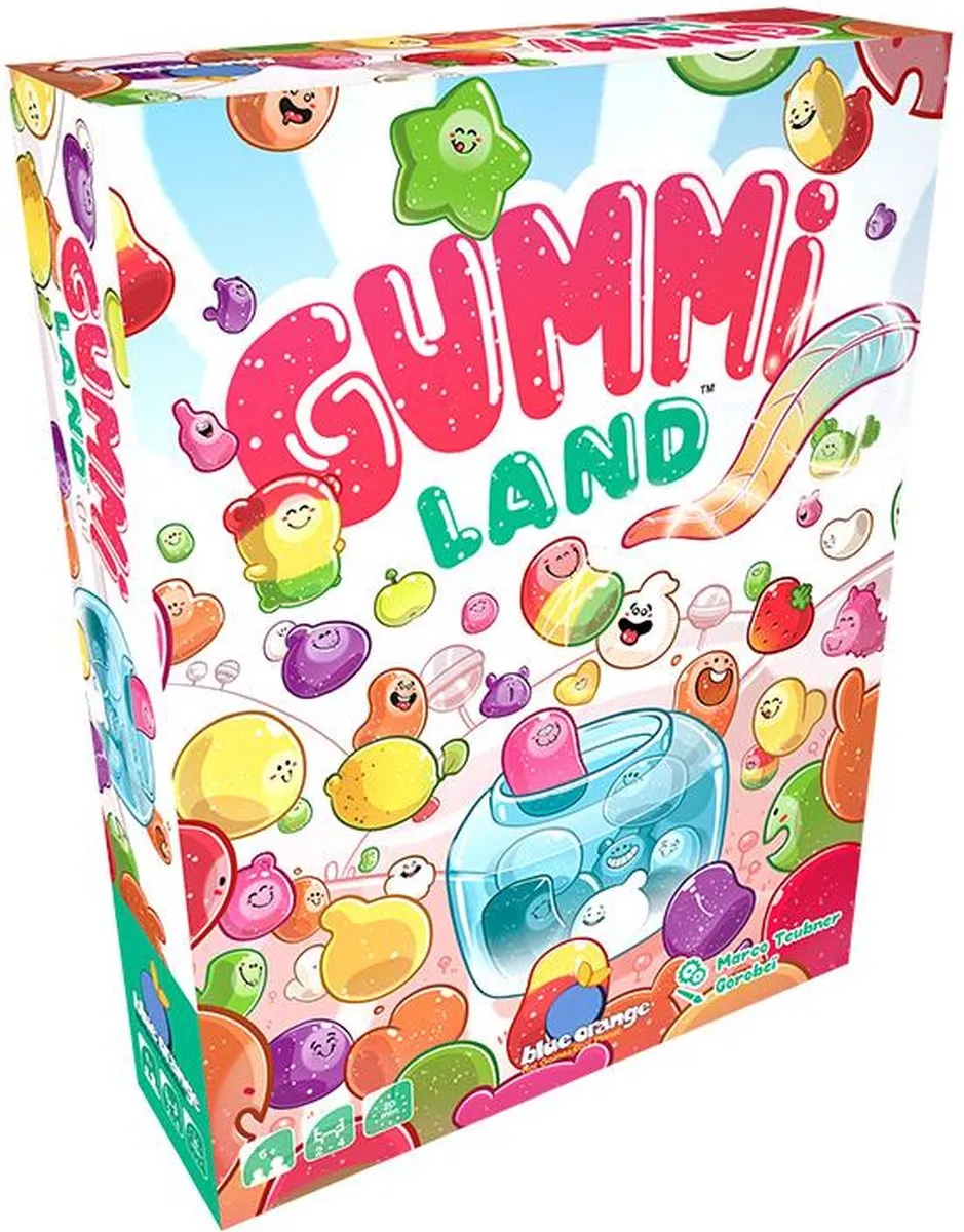 Geronimo Games Gummiland Strategisch Spel 2-4 Spelers - 6+ Jaar