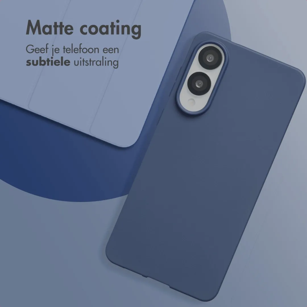 Imoshion Hoesje Samsung Galaxy S25 Edge - Donkerblauw