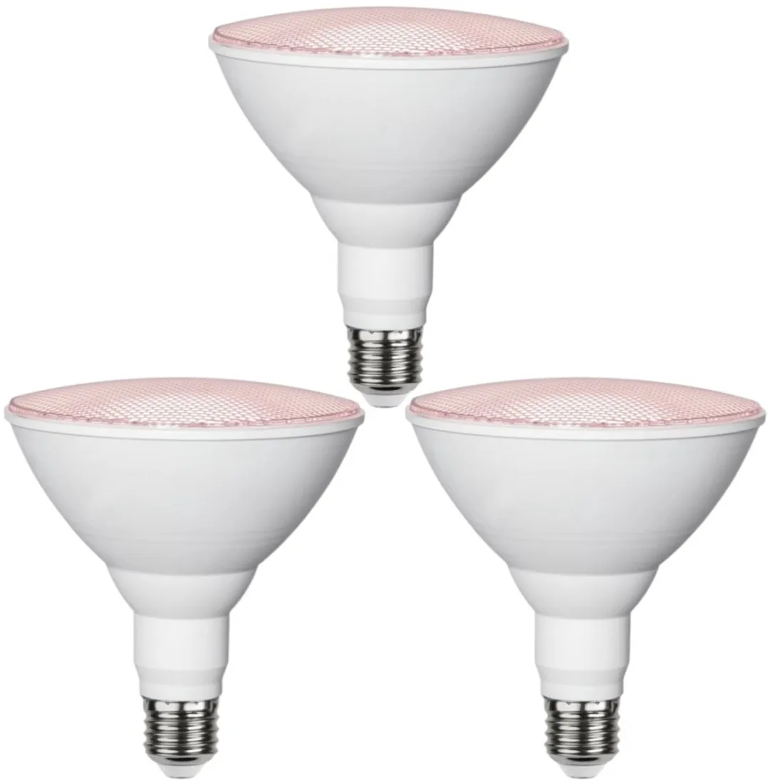 Star Trading Reflectorlamp Rood 16W - 3 Stuks