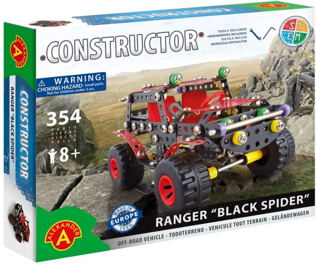 Alexander Toys Constructor Ranger 'Black Spider'