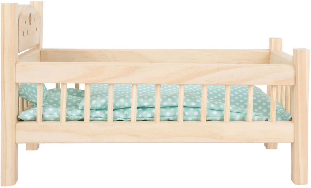 Small Foot Houten Poppenbed 4020972096012 - Natuurlijk