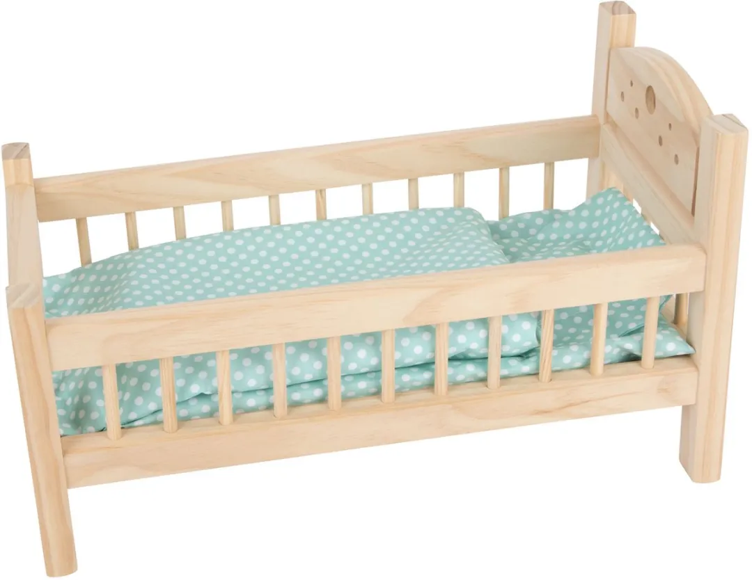 Small Foot Houten Poppenbed 4020972096012 - Natuurlijk