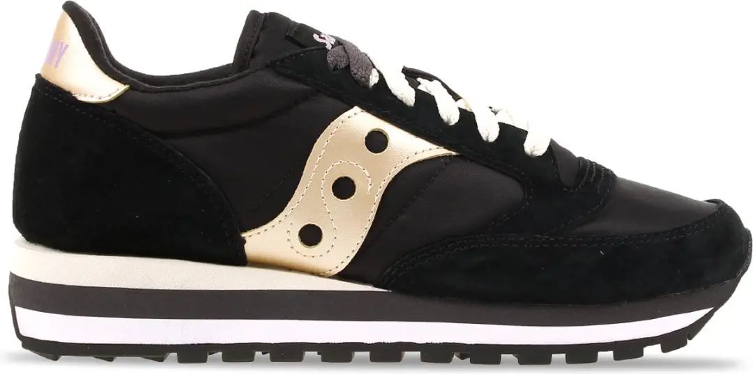 Saucony Jazz Triple Zwart/Goud Dames Maat 38