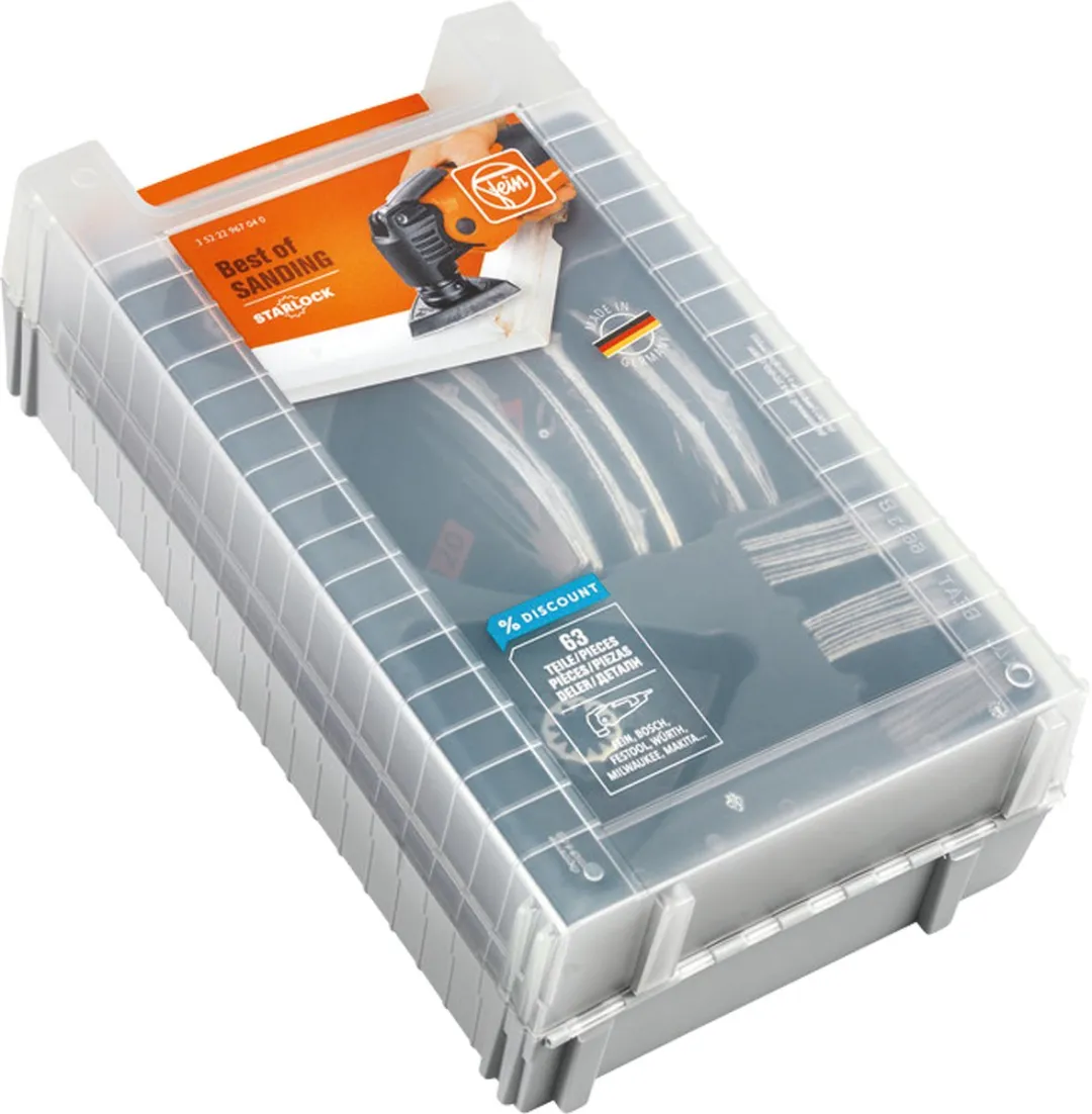 Fein Best of Starlock SANDING Accessoireset 63-delig - 35222967040