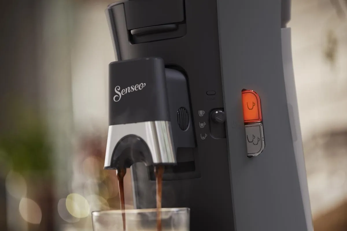 Philips Senseo Select CSA230/50 Koffiepadmachine - 2 Kopjes - Donkergrijs