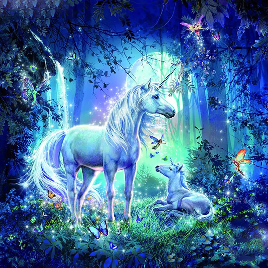 VDTOYS DIAMOND PAINTING VDTV017 Paard 1