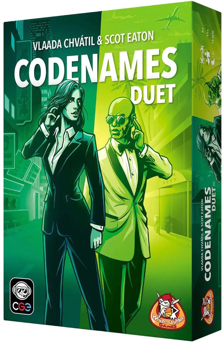 White Goblin Games Codenames Duet Partyspel