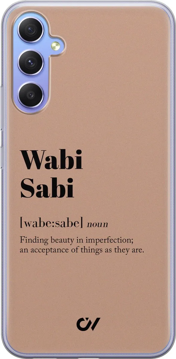 Casevibes Wabi Sabi Hoesje Samsung Galaxy A34