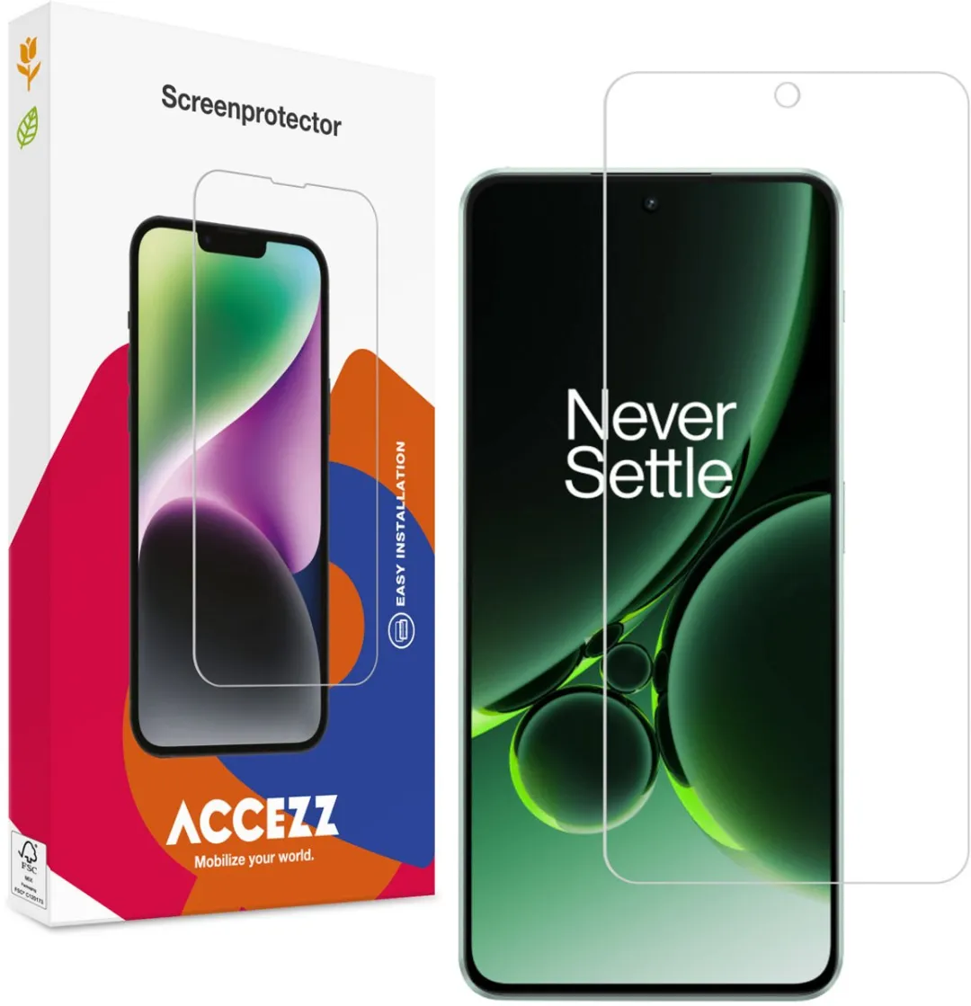Accezz Screenprotector OnePlus Nord 3/4 - Gehard Glas