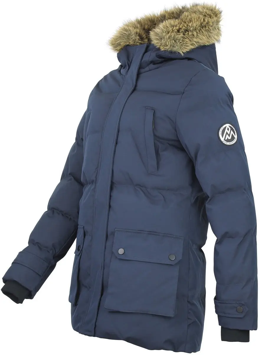 Peak Mountain Dames Parka - Kaki - afbeelding 6 van 6