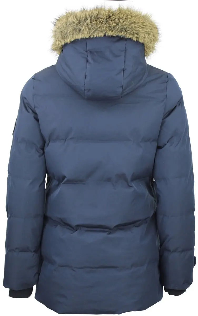 Peak Mountain Dames Parka - Kaki - afbeelding 5 van 6
