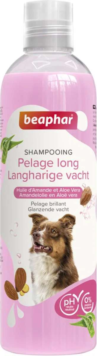 Beaphar Shampoo Hond Langharig 250ml - 6 Stuks