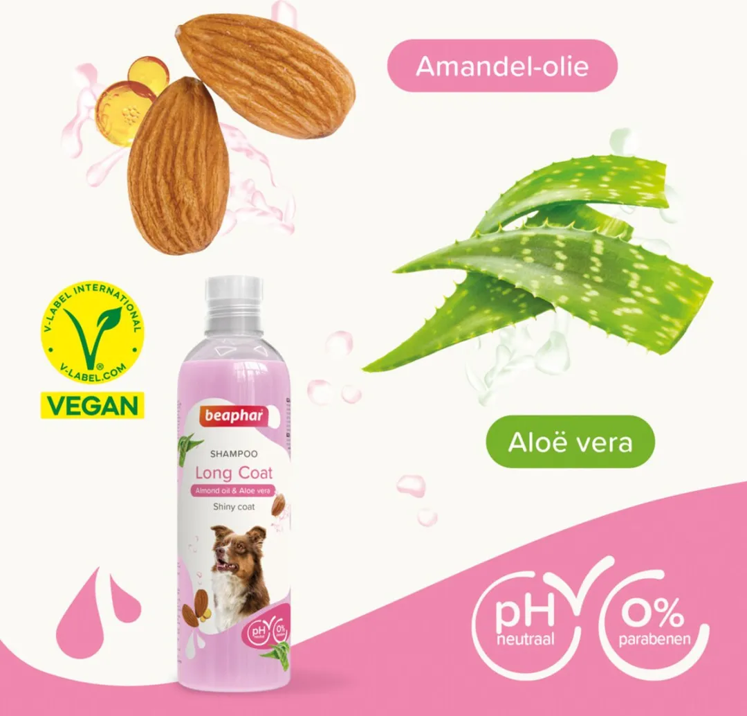 Beaphar Shampoo Hond Langharig 250ml - 6 Stuks