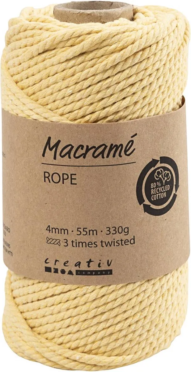 Creativ Company Macramé Koord 4mm