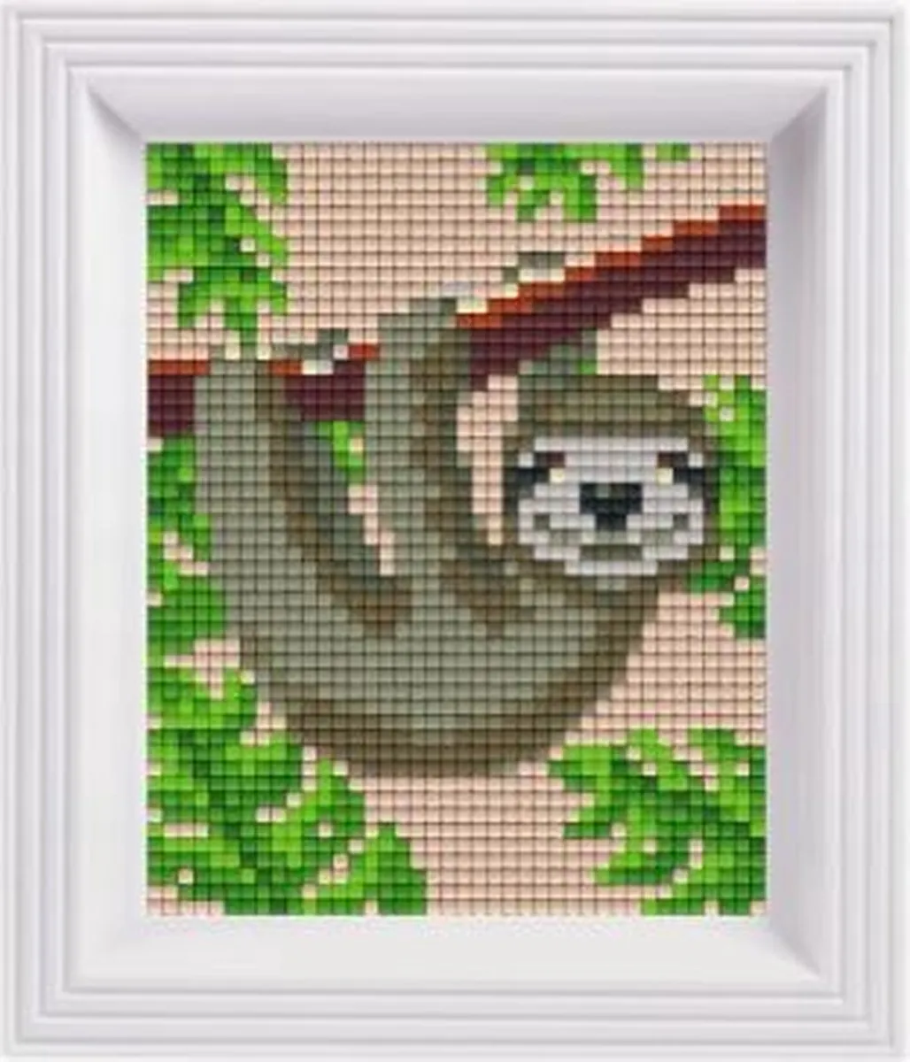 Pixelhobby Jungle Luiaard Geschenkverpakking - Multi