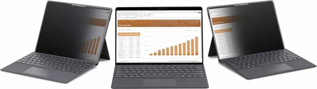 Startech 124SL-PRIVACY-SCREEN Privacyfilter 4-Weg - Laptop Go 1/2/3 - Zwart - afbeelding 6 van 6