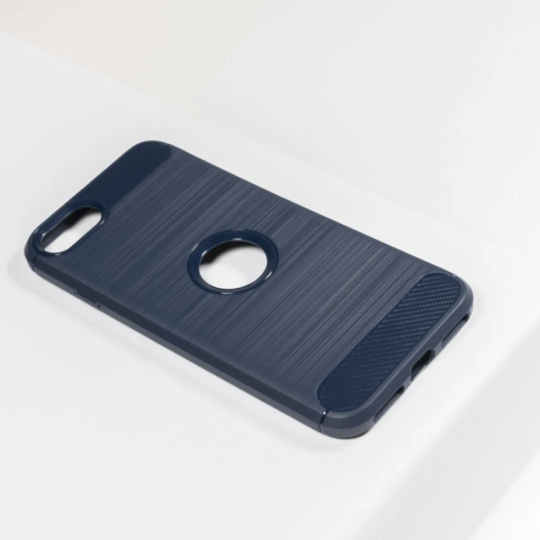 BMAX Carbon Soft Case iPhone SE 2022 - Grijs