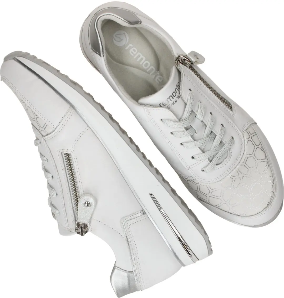 Remonte D1G10 80 Dames Sneakers - Wit - afbeelding 2 van 6