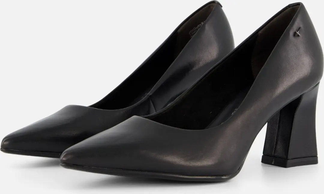 Tamaris Pumps zwart Leer