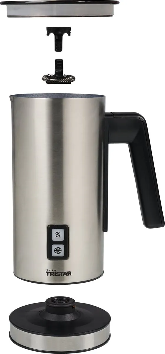 Tristar MK-2277 Elektrische Melkopschuimer 550W - Grijs