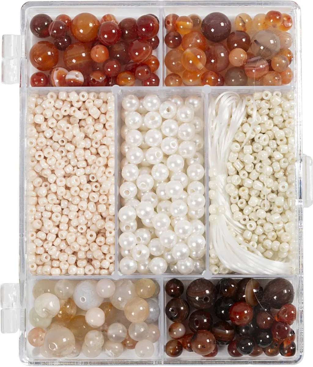 Creativ Company Agaten Sieradenbox - Multicolor