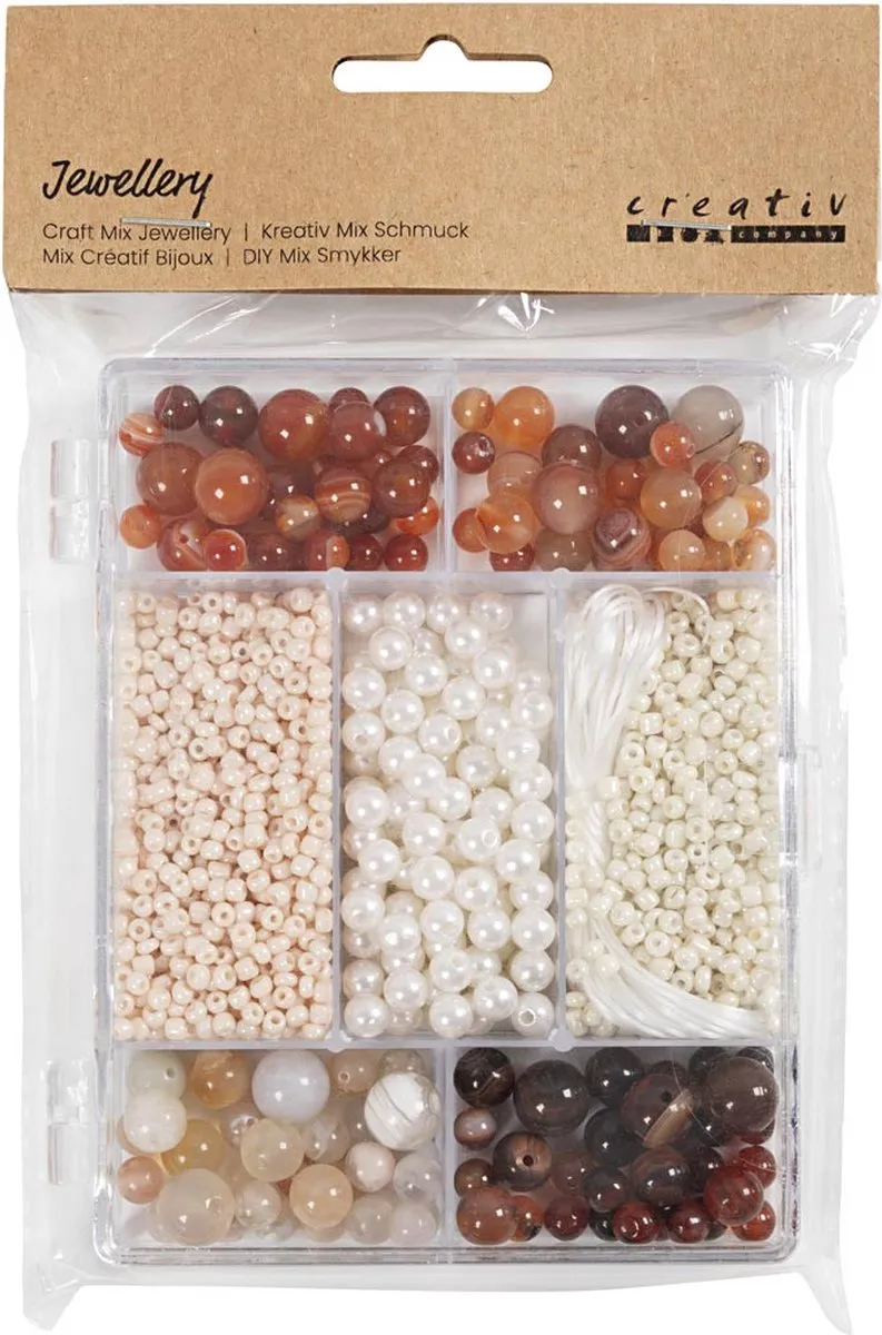 Creativ Company Agaten Sieradenbox - Multicolor