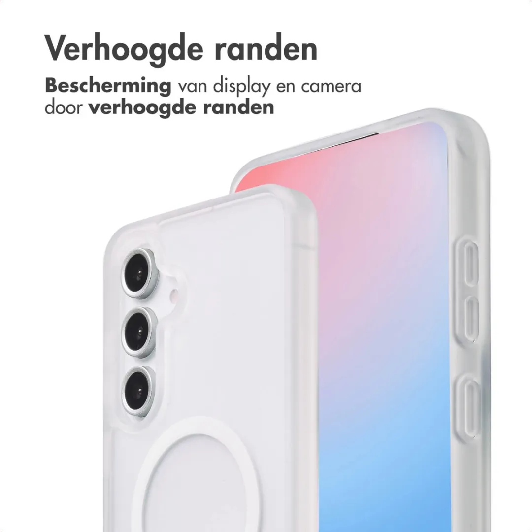 Imoshion Galaxy S24 FE Hoesje - Magnetische Ring - Wit