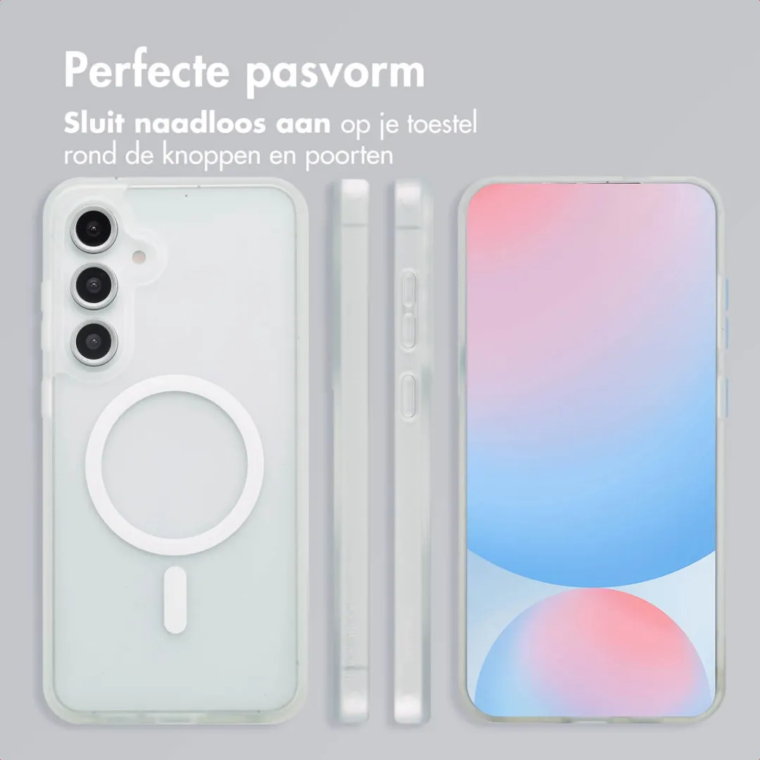 Imoshion Galaxy S24 FE Hoesje - Magnetische Ring - Wit - afbeelding 6 van 6