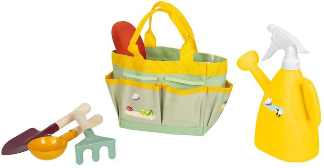 Small Foot Tiny Garden Tuintas - 5-delig - Multicolor