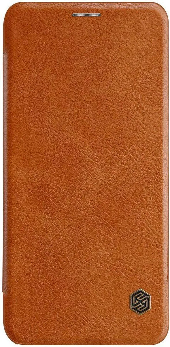 Nillkin Qin Series Hoesje Samsung Galaxy A6 - Bruin - afbeelding 5 van 6
