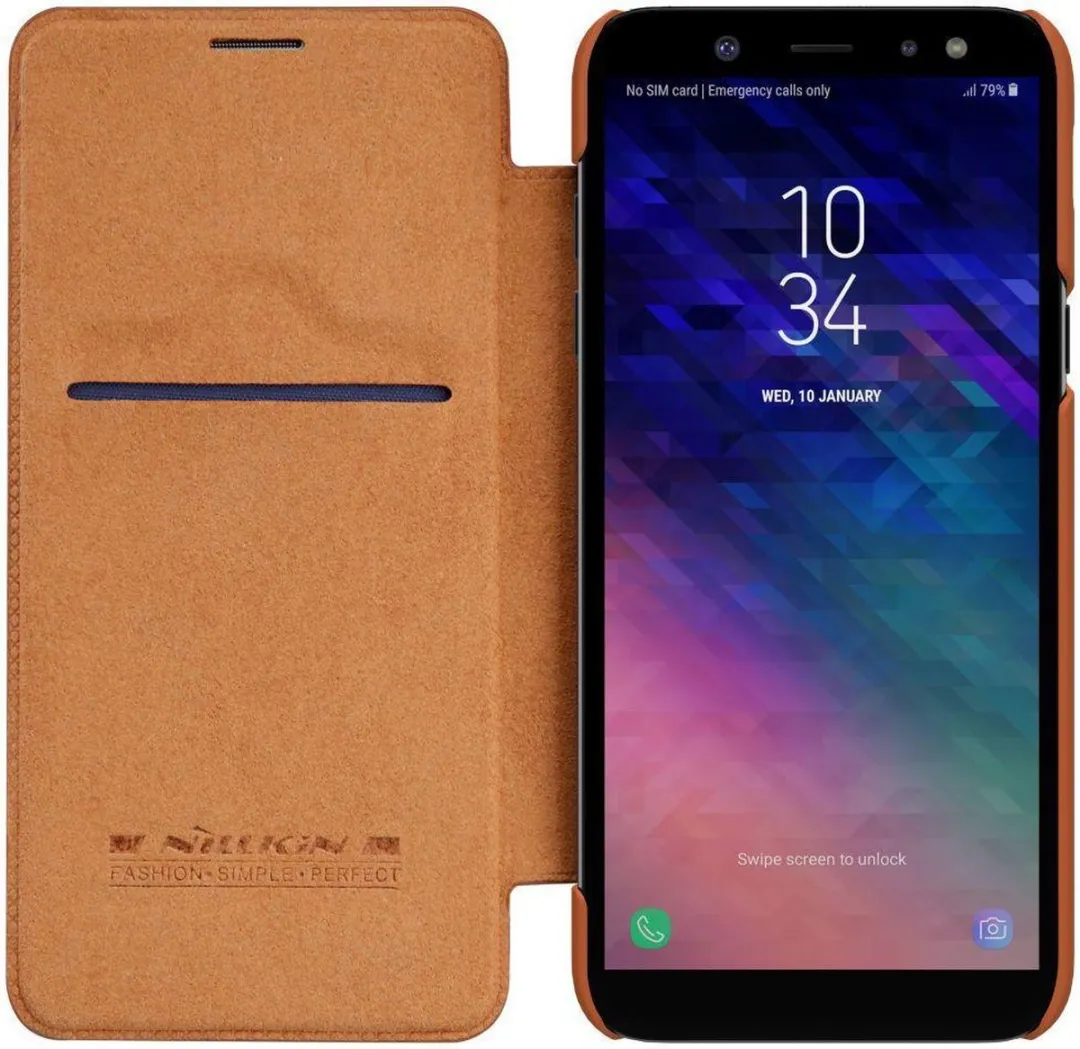 Nillkin Qin Series Hoesje Samsung Galaxy A6